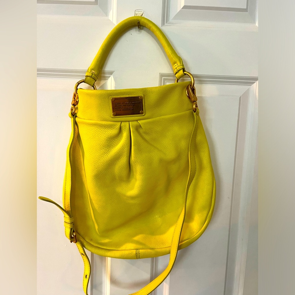 March by Marc Jacobs real leather bag yellow
